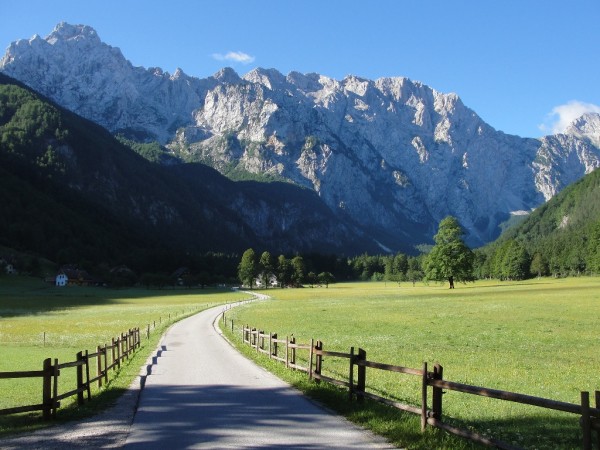 Jutro nad Logarsko dolino