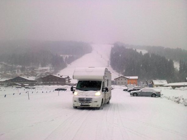 Flachau parking