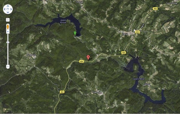 Jezeri Klivnik in Mola