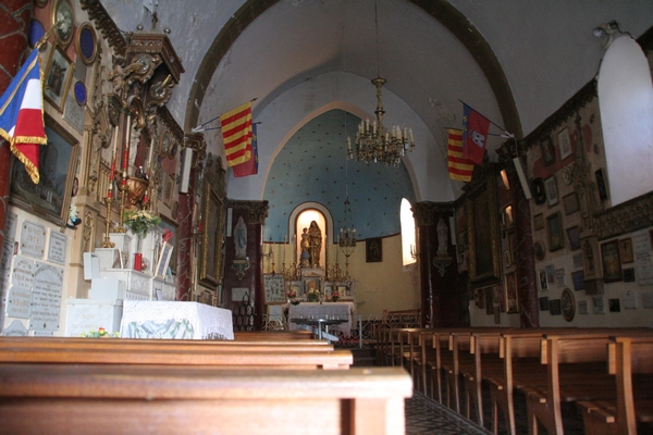 Notranjost kapele