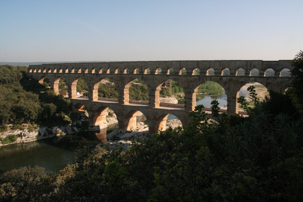 Akvedukt in reka Gardon